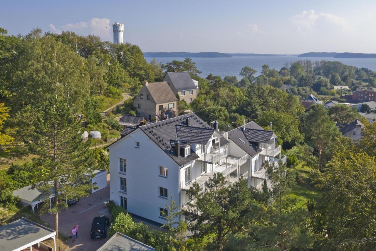Moderne Ferienwohnung Mit Balkon, Meerblick - Ferienresidenz Zwei Boddenfewo 1-5 Lietzow Kültér fotó
